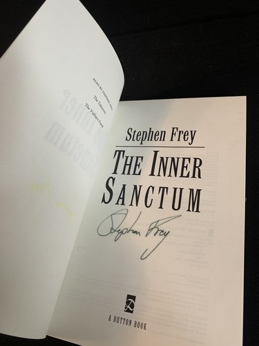 Stephen FREY / The Inner Sanctum Signed Advance Reading Copy 1st Edition 1997 - Picture 4 of 10