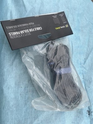 GOAL ZERO Boulder 8mm Input 30' Ext Cable connects Yeti, Sherpa to Solar panel