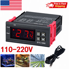 AC 110V Universal STC-1000 Digital Temperature Controller Thermostat w/ Sensor