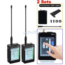 2 Sets WiFi LoRa V4 Heltec Touch Expansion Kit GNSS+Battery ESP32 for Meshtastic