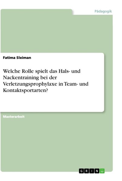 Welche Rolle Spielt Das Hals- Und Nackentraining Bei Der Verletzungsprophylaxe I-image