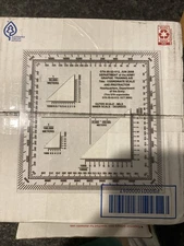 Military Map Protractor (GTA 5-2-12) - Coordinate Scale for Map Navigation
