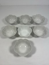 White Porcelain Lotus Flower Individual Servi...