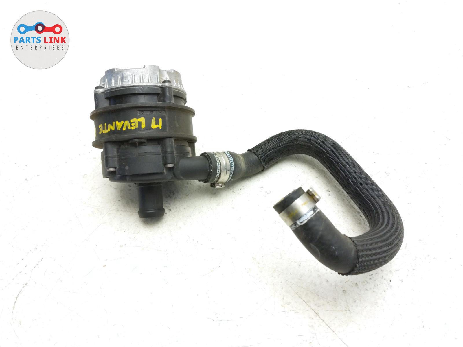 2017-20 MASERATI LEVANTE AUX WATER COOLANT PUMP PIPE LINE COMPRESSOR GHIBLI M161