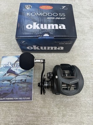 Okuma Komodo SS Baitcaster Saltwater Fishing Reel KDS-364P (INC VAT)