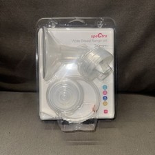 Spectra Pump Wide Breast Shield Set Double Pumping Size M 24mm New