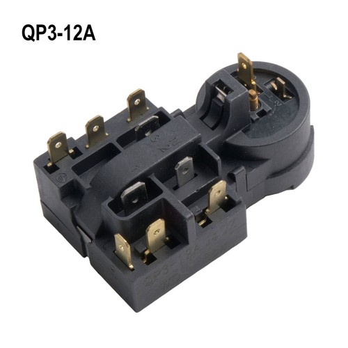 Relais De Démarrage Réfrigérateur QP3-15A-G1 - Protection Surcharge Compresseur Compatible Multi-Marques