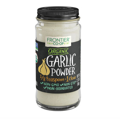 Frontier Co-Op  Garlic Organic Powder  1 Each  2.33 Oz