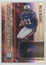 2007 Donruss Elite Chain Reaction Black 149/400 Willis McGahee #CR-18 fm0