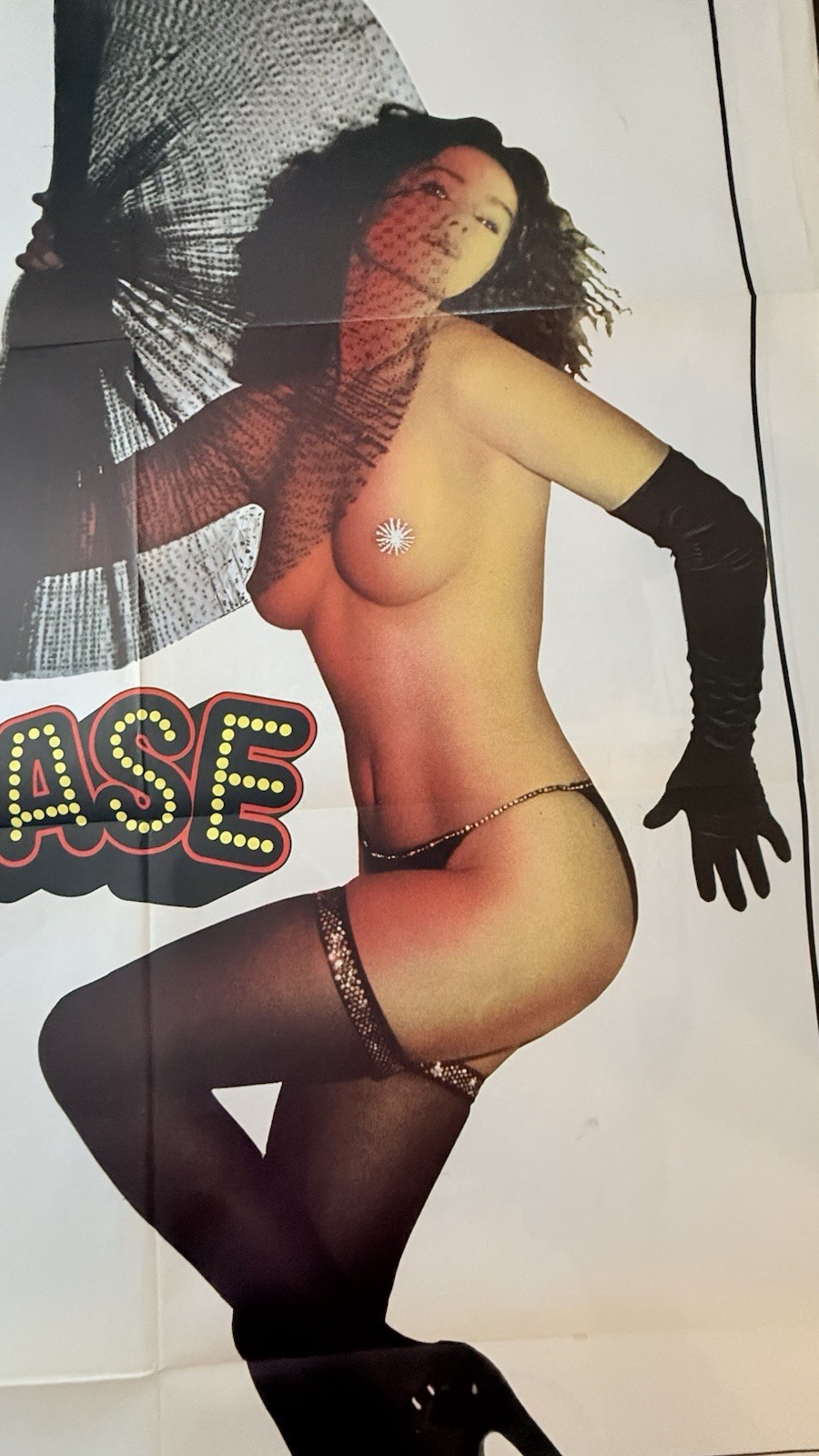 Italian Sexploitation Movie Poster Striptease 