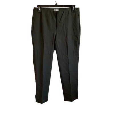 J. Jill Premium Bi Stretch Pull On Grey/Green Ankle Pants - Size 12 - NEW