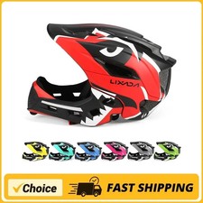 Kids Detachable Full Face Bike Helmet Cycling Sports Safety Protective Helmet UK