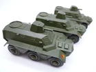 VINTAGE DINKY TOYS 676 ARMOURED PERSONNEL CARRIER LOT x3 1955-62 CLEAN