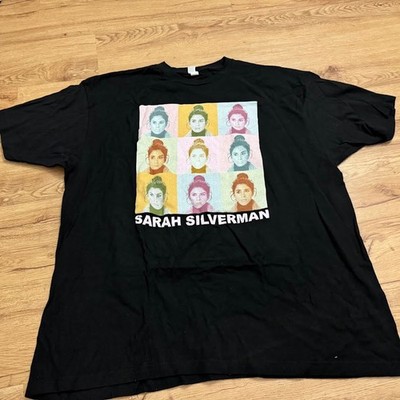 Sarah Silverman Grow Some Lips 2023 Tour Black Tshirt WWSD? Size 2XL New