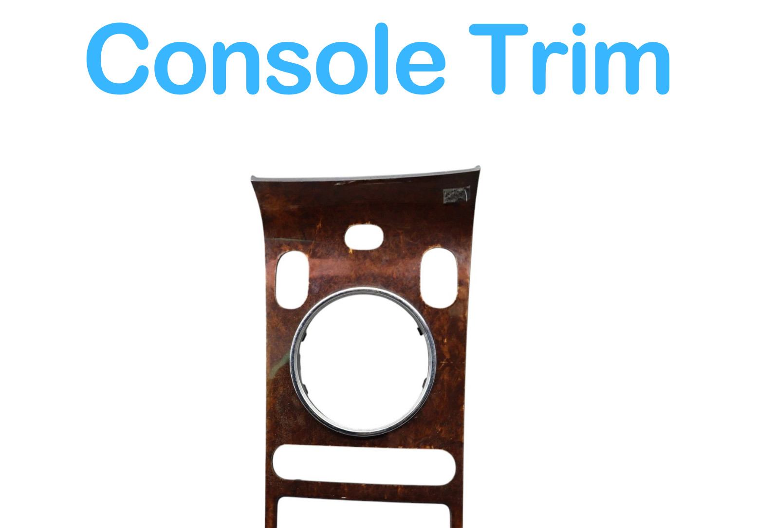 03-13 Bentley Continental Flying Spur Center Console Shifter Bezel Trim Oem