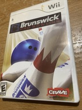 Brunswick Pro Bowling Nintendo Wii 2007 Complete w Manual