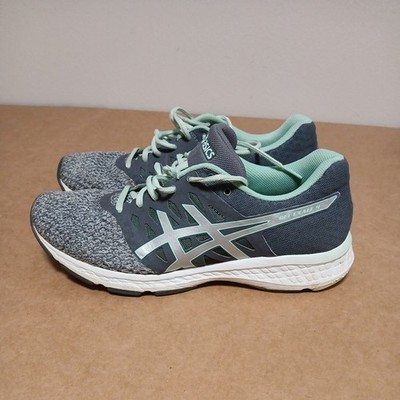 Asics Gel-Exalt 4 Women's  Running Shoes Gray Mint SiZE 9.5