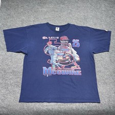 Vintage 1998 Starter St. Louis Cardinals Mark McGwire Player T-Shirt XL RARE MEN