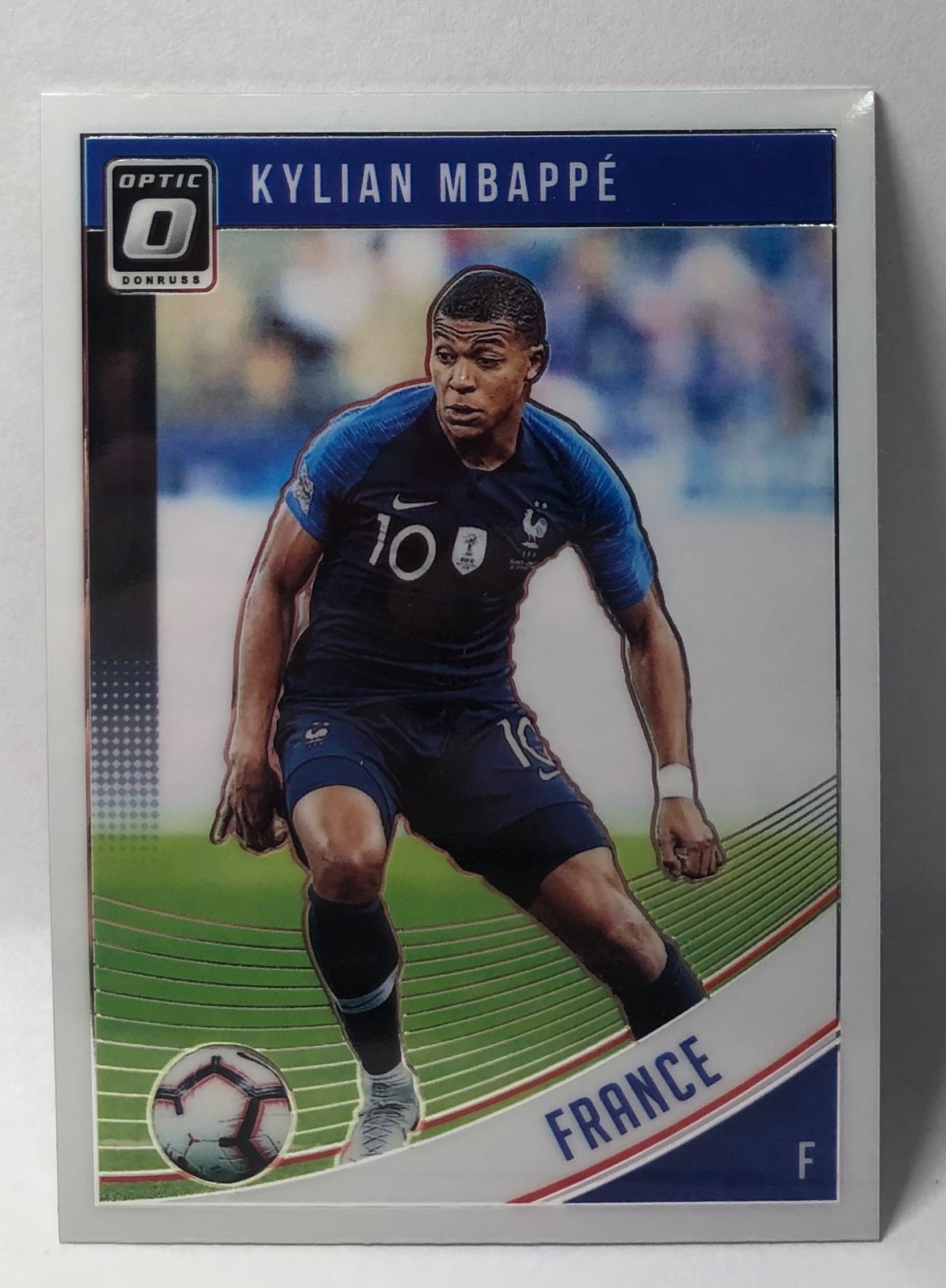KYLIAN MBAPPE France 2018/19 Panini Donruss Optic #132 Base Card Rookie France