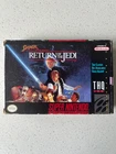 Super Star Wars: Return of the Jedi Super Nintendo SNES 1994 Game, Box, & Manual
