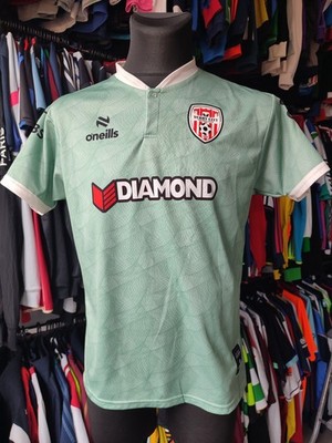 Derry City Away Fußballtrikot 2025 O'Neills Trikot Football Soccer Gr. S