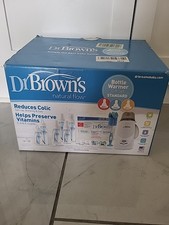 Dr. Brown's Anti-Colic Options All-In-One Bottle  Bottle Warmer Set OPEN BOX 