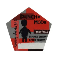 Depeche Mode 2005 Playing the Angel Concert Tour After Show Backstage Pass