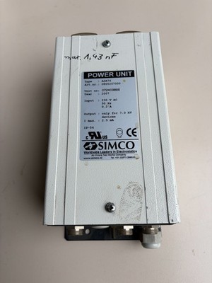 SIMCO A2A7S Power Unit 7.0kV Hochspannungs-Netzteil Elektrostatik