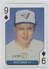 1994 Bicycle Toronto Blue Jays Playing Cards Box Set Scott Brow #9S