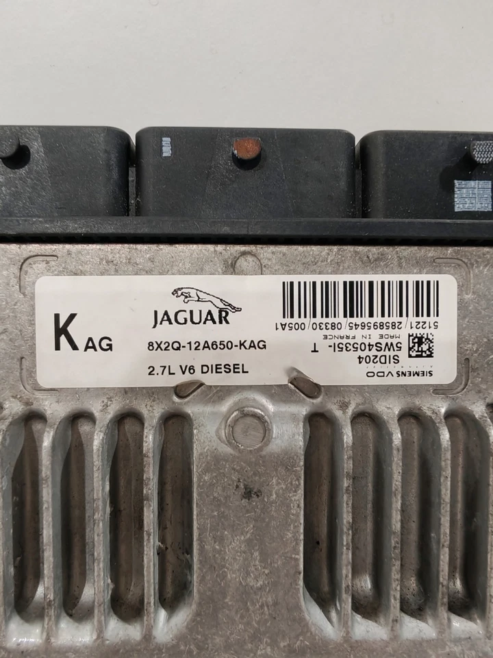 Centralina Motore ECU SIEMENS JAGUAR XF (X250) - 2.7 V6 D - 8X2Q-12A650-KAG - Immagine 2 di 4