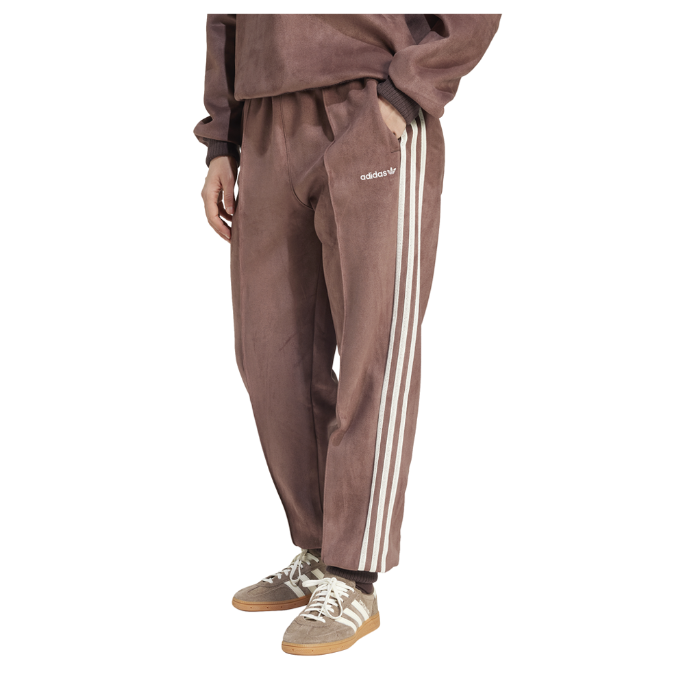 adidas Suede The First Track Pants Womens Brown Casual Athletic