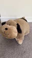 Pillow Pets Snuggly Puppy Tan Brown 18" Plush Dog Super Soft Stuffed Animal