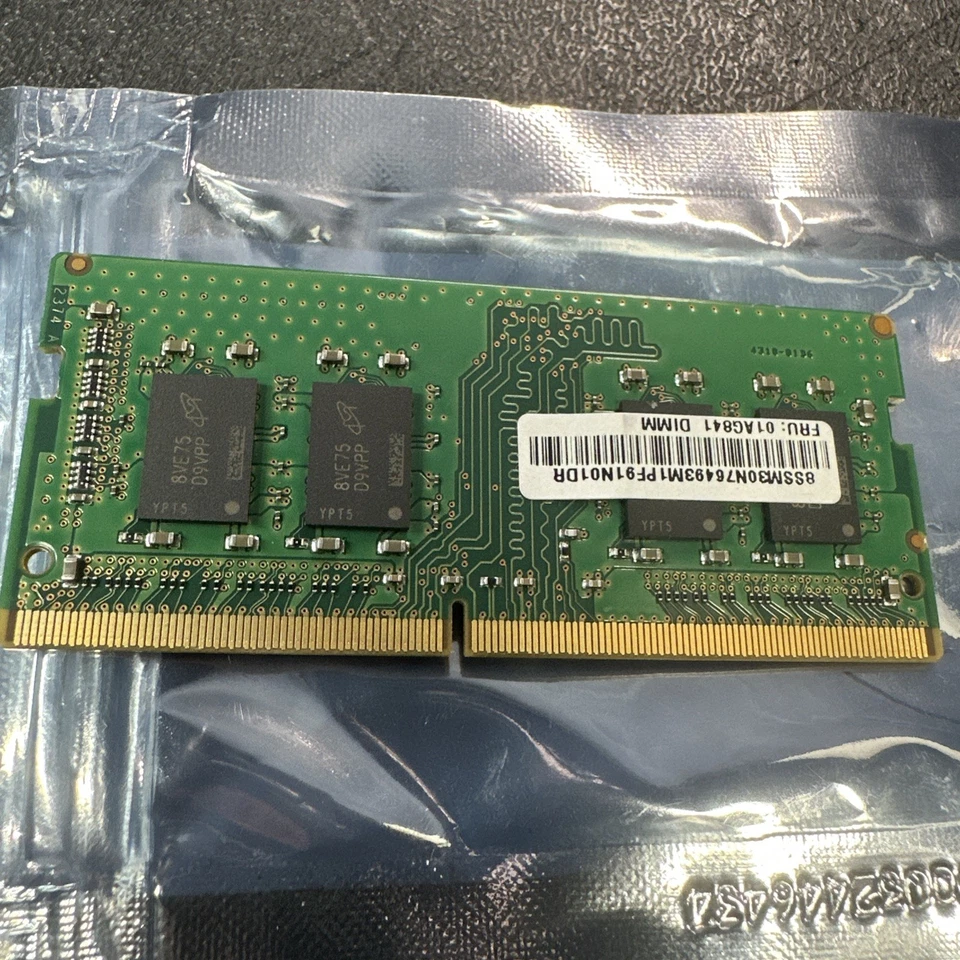 Portátil Micron 8GB DDR4 PC4-21300 1Rx8 SO-DIMM RAM MTA8ATF1G64HZ-2G6E1 Foto 2 de 4