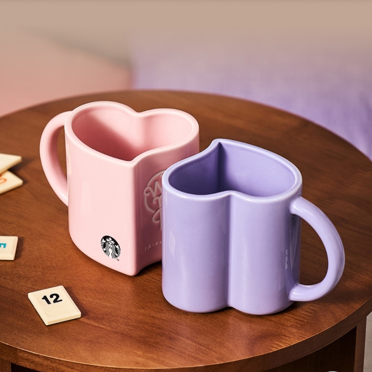 Starbucks Korea 2026 Our Beloved Friends Heart Mug Set Rachel and
