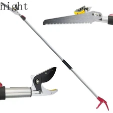 6-10 Foot Tree Pruner 2 Sections Extendable 4 Nodes Adjustable flash sale