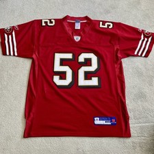 Patrick Willis #52 Reebok San Francisco 49ers NFL Authentic On-Field Jersey 48"