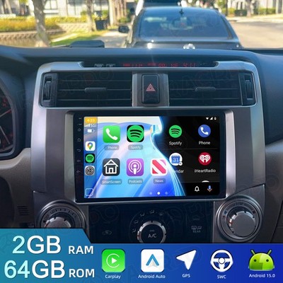 FOR TOYOTA 4RUNNER 2009-2019 CARPLAY ANDROID 15.0 WIFI CAR STEREO RADIO GPS NAVI