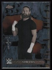 Sami Zayn 2025 Topps Chrome WWE x Cactus Jack #72 RAW
