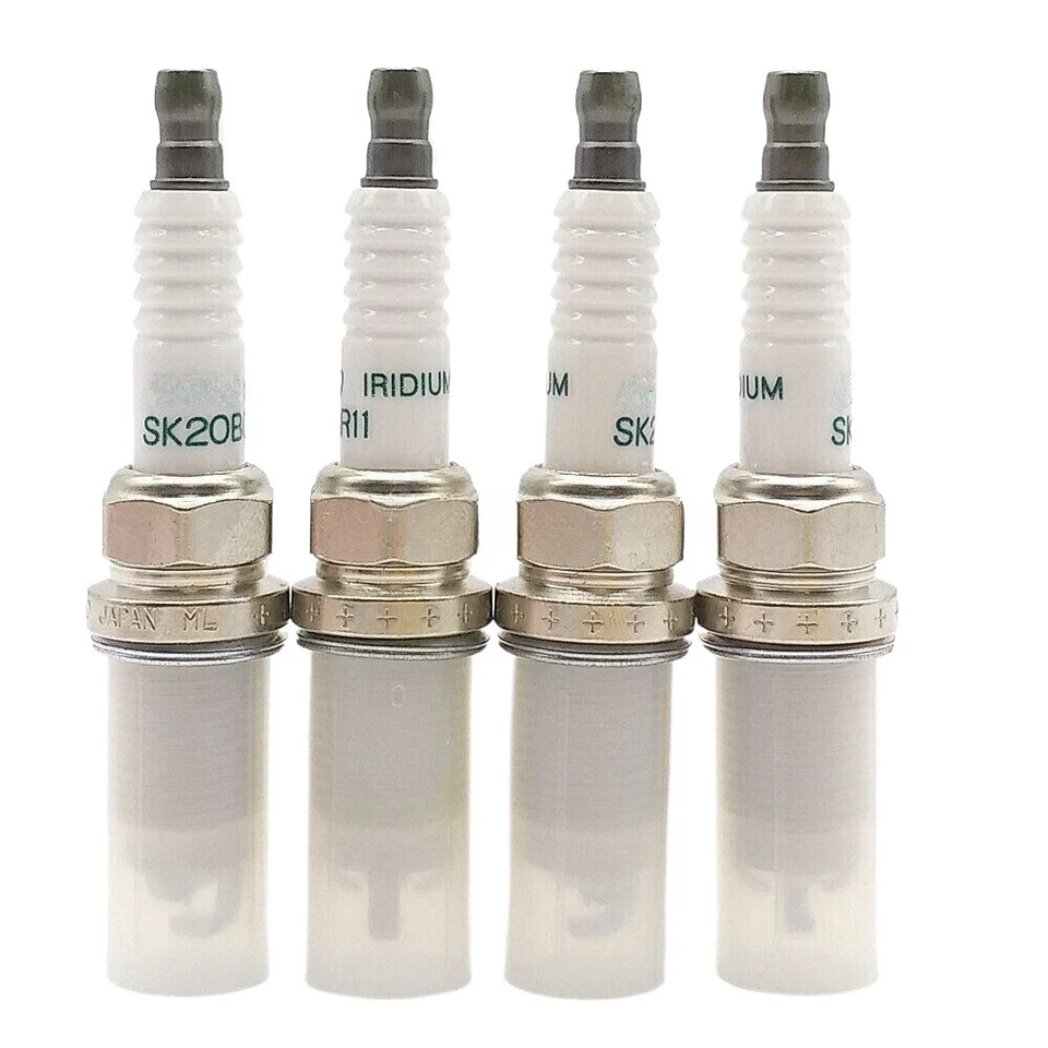 Bujía Iridium SK20BGR11 4 PIEZAS para Toyota Avensis RAV4 Vista Noah 90919-01221 Foto 2 de 4