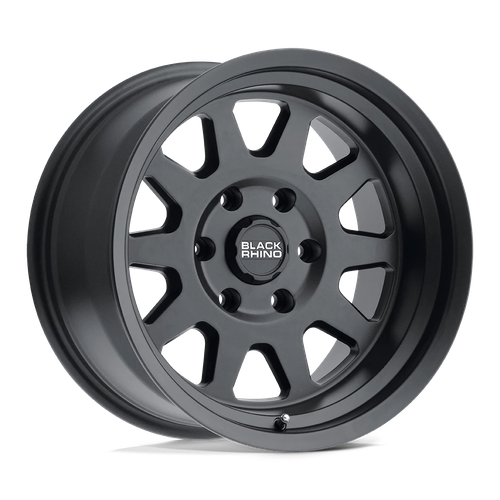 16x8 Black Rhino Stadium Matte Black Wheel 5x5.5 (-10mm)