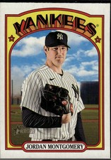 Jordan Montgomery 2021 Topps Heritage New York Yankees #527