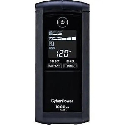 CP1000AVRLCD 1000va Cyberpower Lcd Ups Intelligent Tower Avr Cp 1000 New Series