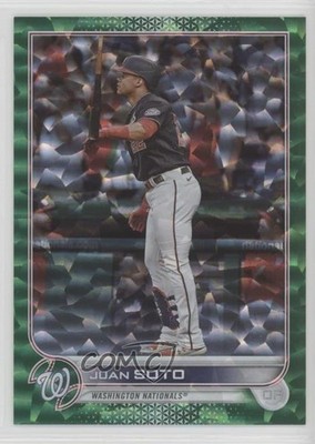 2022 Topps Series 1 Green Foil 424/499 Juan Soto #150 2r8