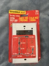 Wiremold BW-35 1.75" Metal Extra Deep Outlet Box