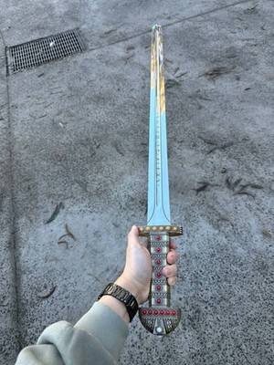 Viking King Sword Ragnar & Bjorn Ironside The Vikings Functional Viking Sword