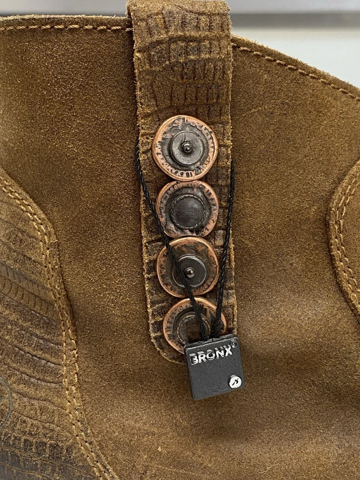 Botín BRONX To Night EU 40 US 9 M marrón medio gamuza/cuero Foto 4 de 4