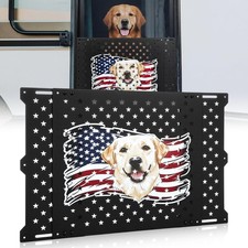 18" Adjustable RV Screen Door Protector Dogs Aluminum RV Screen Door Guard