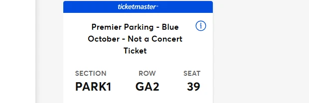 2 Blue October Tickets + Parking Saturday Nov 29th @ the Filmore Philadelphia PA - Image 3 of 3