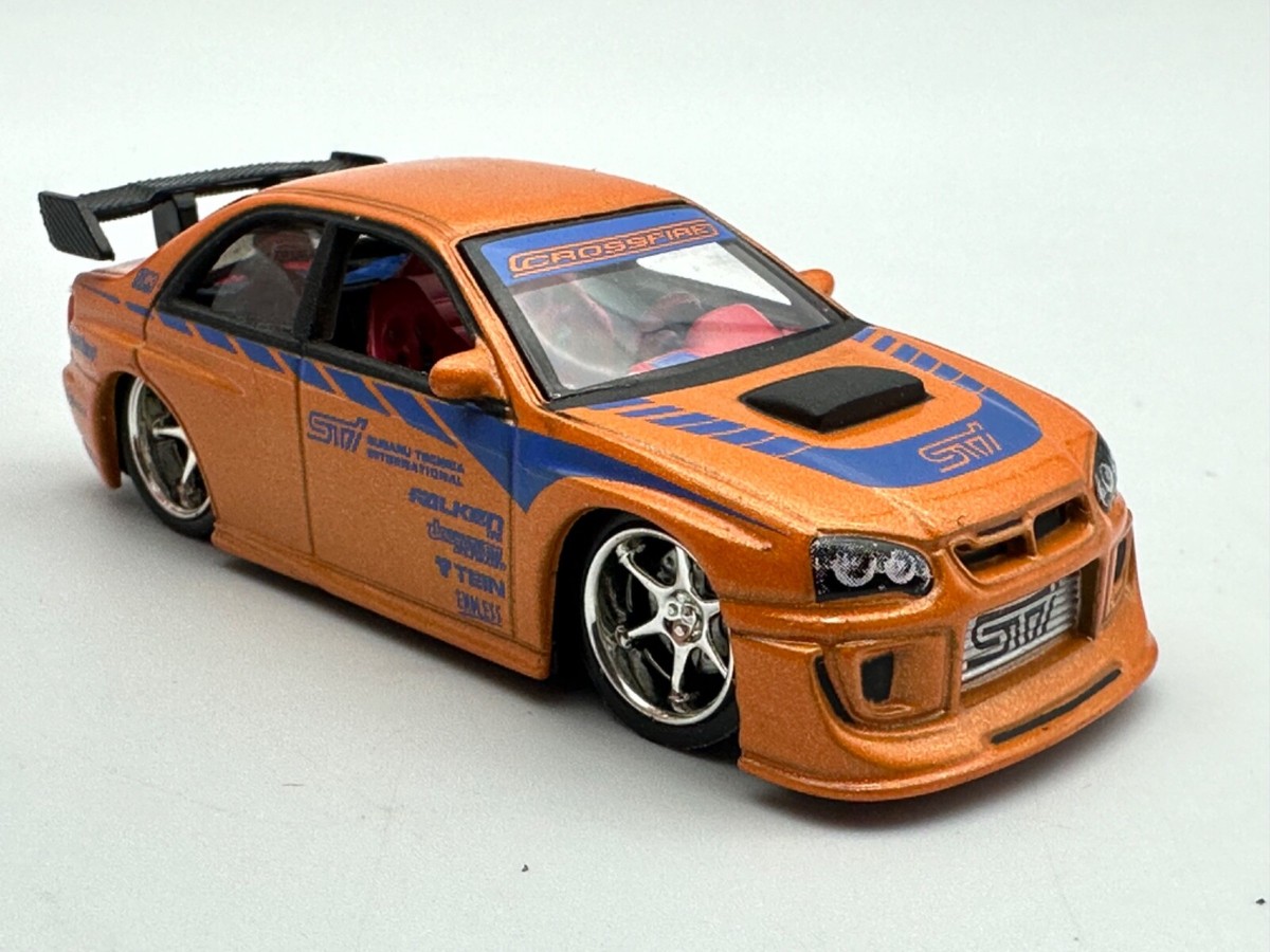 ミニカー Jada TOYS IMPREZA WRX STi 1/18 Subaru Impreza STI