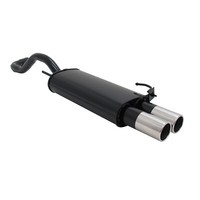 Novus Sportauspuff FüR VW Polo 4 6N / 6N2 Facelift 2X76Mm EndschalldäMpfer ABE
